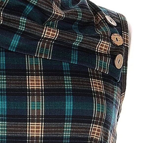 Modcloth "Coach Tour" Plaid Dress - Picture 5 of 5